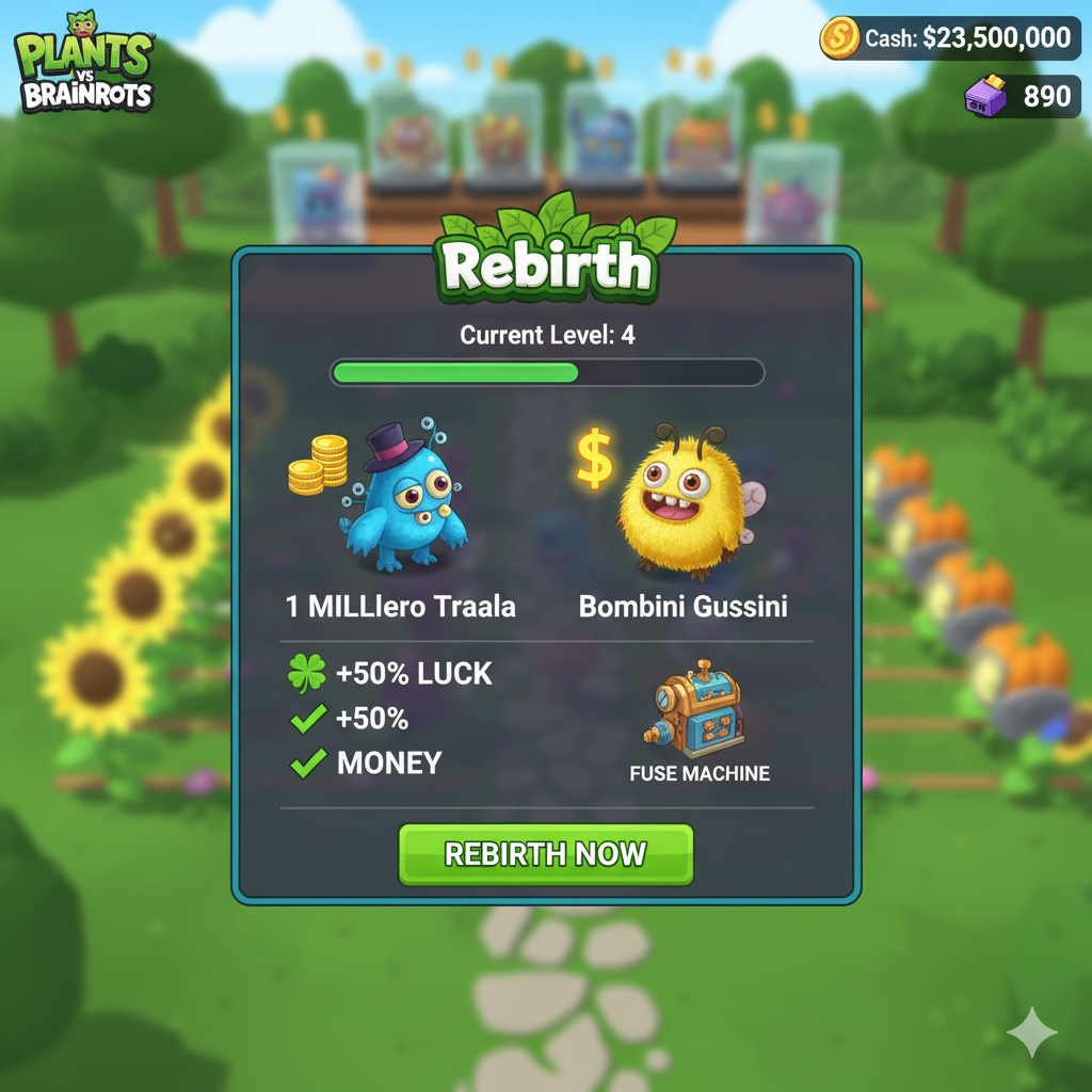 The Ultimate Guide to Plants vs Brainrots (2025): Codes, Rebirth, Secret Plants & More