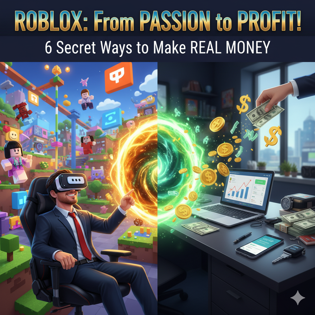 Turn Roblox Passion into Profit