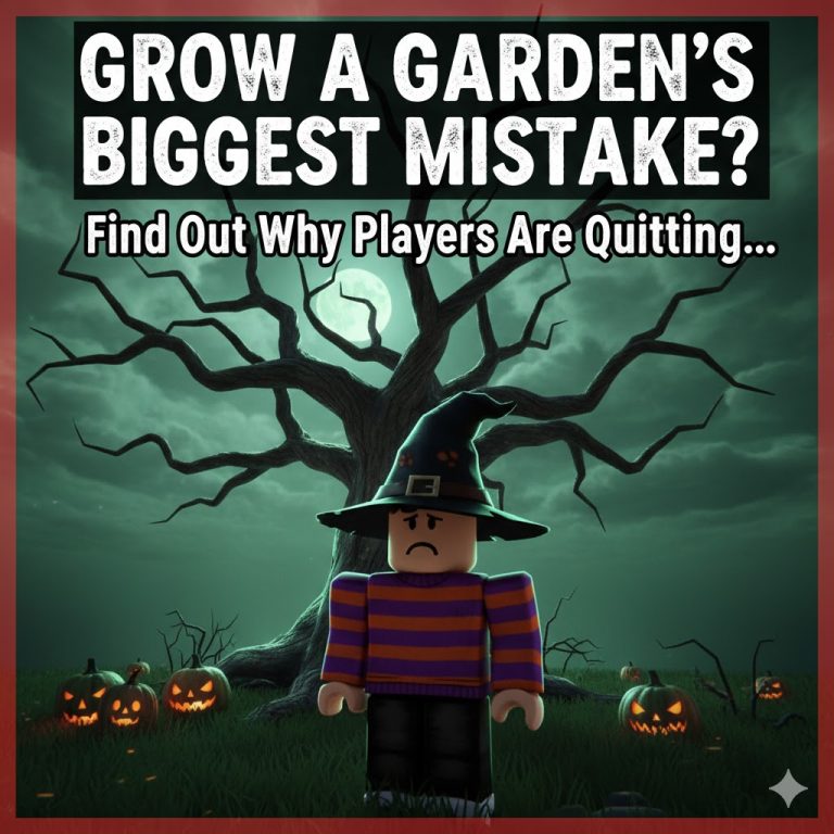 Is This The End for Grow a Garden? The Controversial Update That Disappointed Everyone